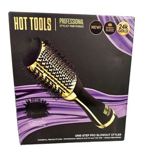 Hot Tools Pro Stylist 24K Gold One- Step Pro Blowout Styler